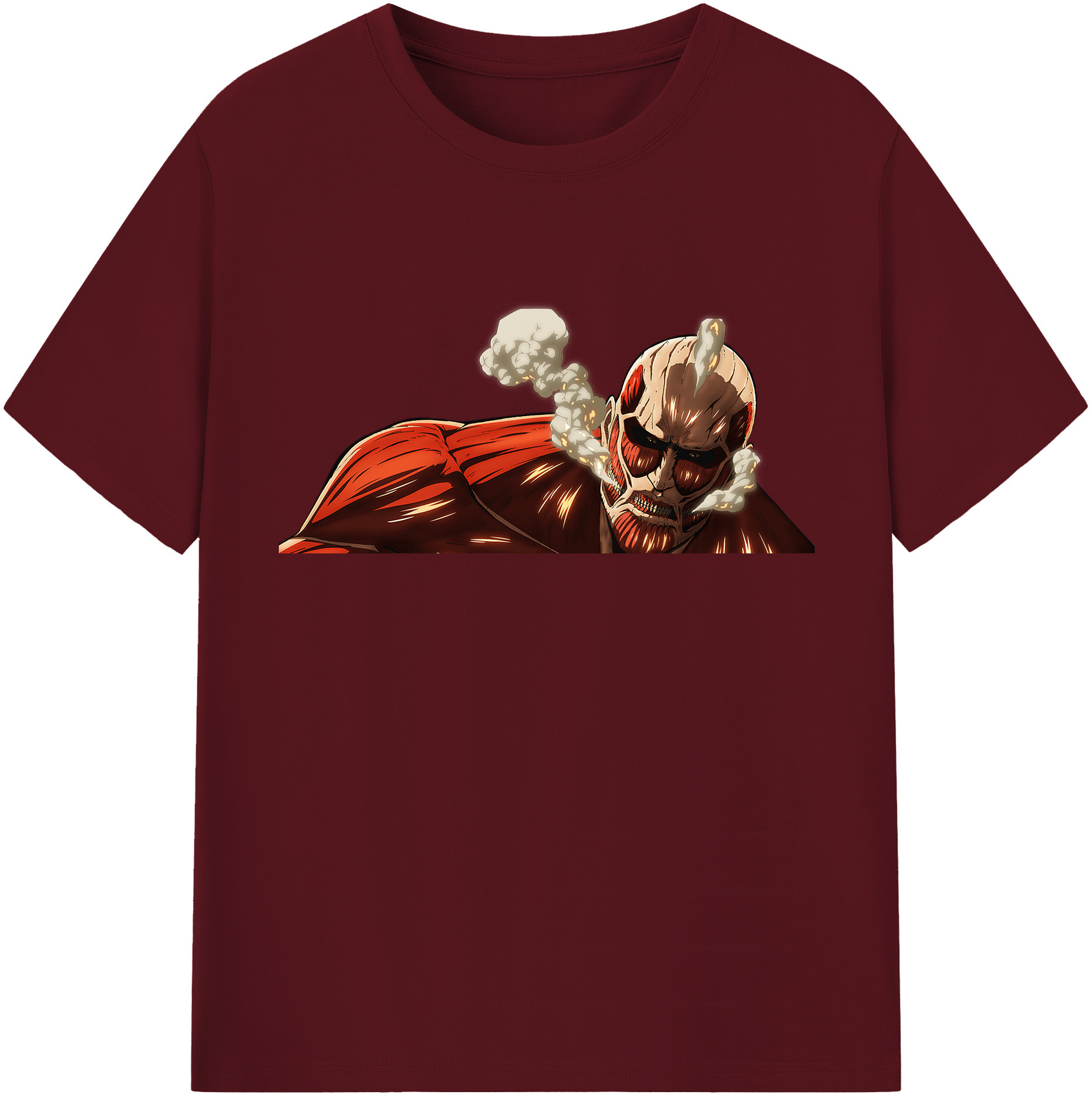 （画像用） 進撃の巨人 Attack on Titan 綿100％半袖Tシャツ（フロントプリント）